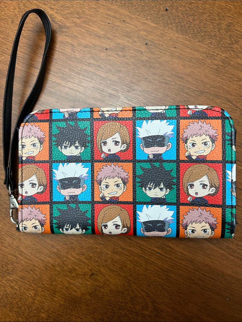 Anime Character Print Kids Wristlet Wallet - Multicolor - Picture 2 of 3